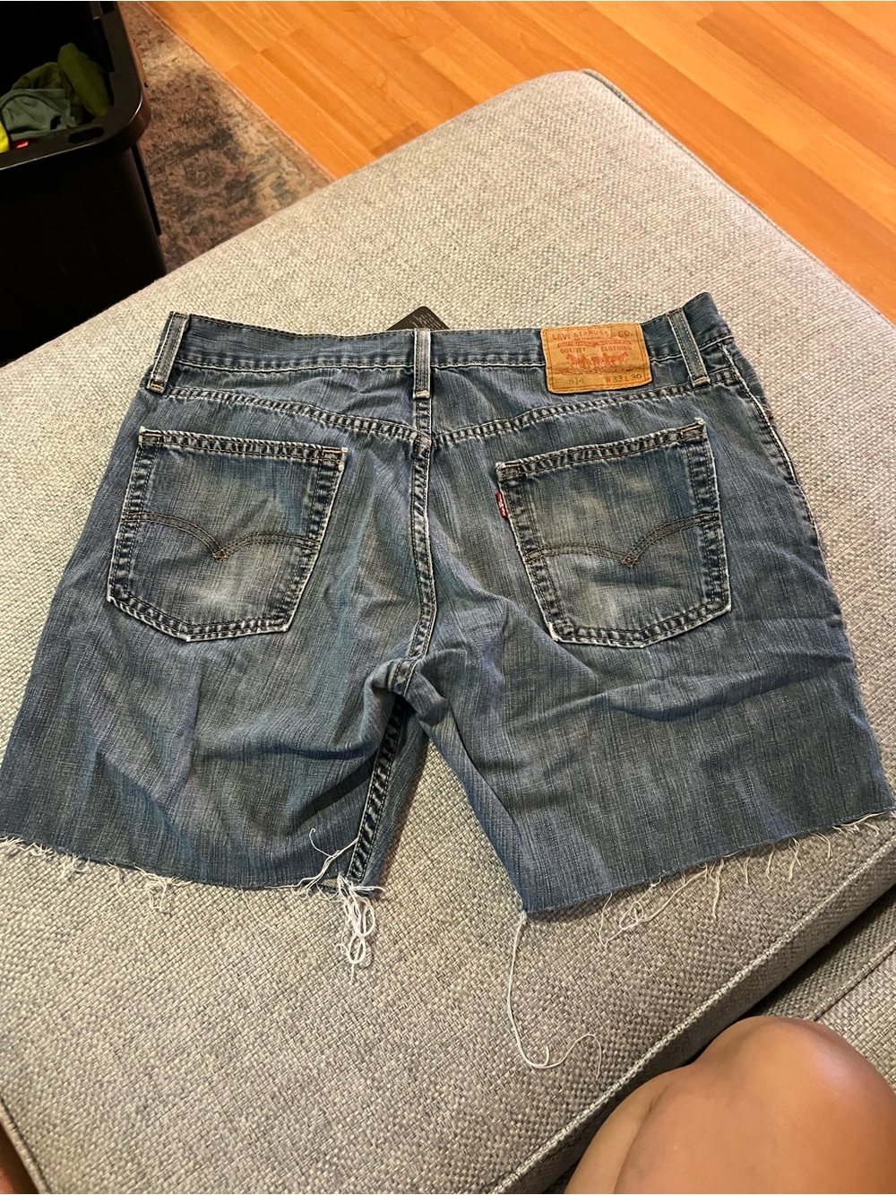 Levi's Urban Renewal Jean Cutoff Denim Shorts - Women's